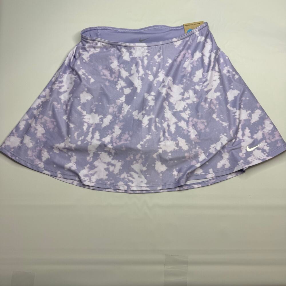 Nike Court Victory Dri-FIT Tennis Skort Purple Tie Dye NWT Womens XS
